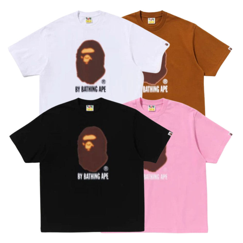 베이프 블러 바이 배팅 에이프 릴렉스핏 반팔 티셔츠 4컬러 1L30110343