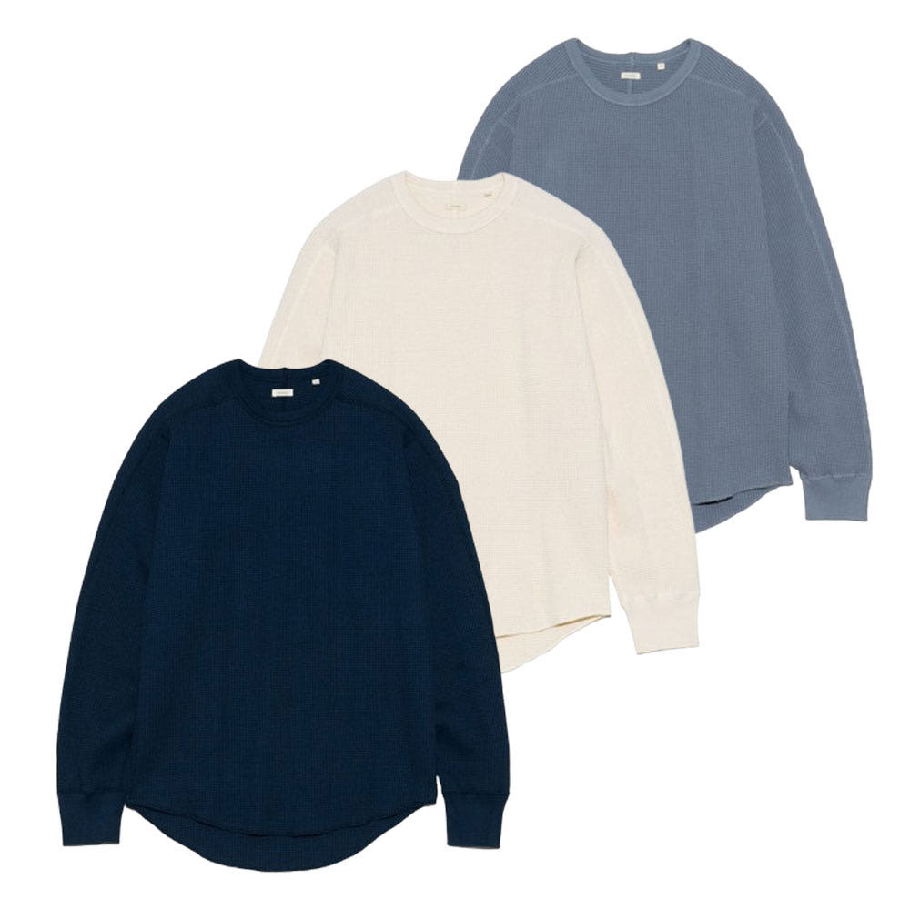 나나미카 크루넥 써멀 스웨트 티셔츠 3컬러 S25SH102