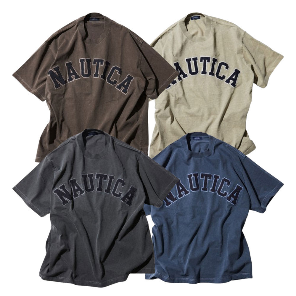 프릭스스토어 노티카 피그먼트 다이드 아치 로고 S/S 반팔티 4컬러 1026207500188