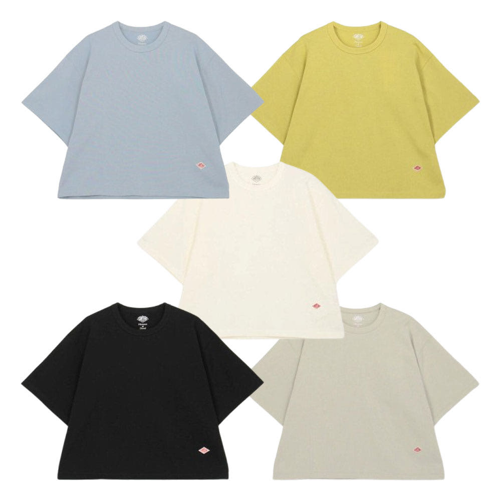 단톤 여성 코튼 저지 세미 크롭 티셔츠 5컬러 DT-C0513 PSJ DNB251L103-0017