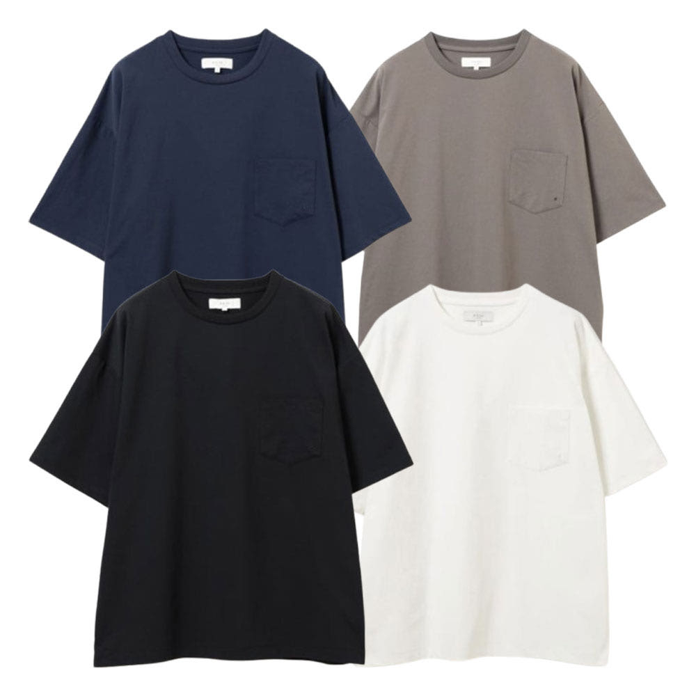 빔즈 비밍 바이 빔즈 셋업가능 랜드앤워터 크루넥 포켓 티셔츠 4컬러 92-04-0400-803