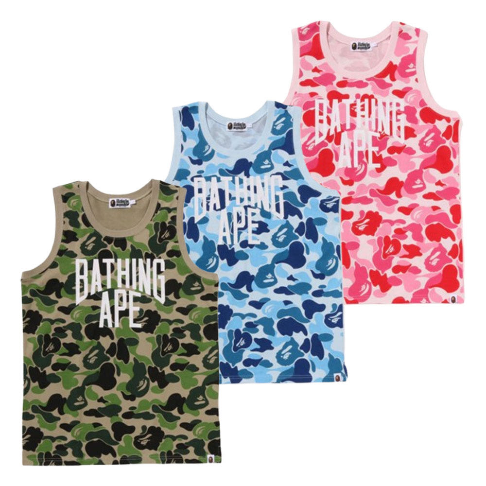 베이프 ABC 카모 NYC 로고 탱크탑 3컬러 1L30108002