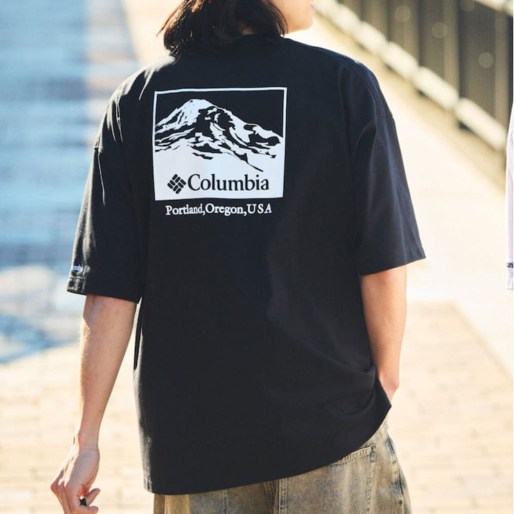 프릭스스토어 컬럼비아 별주 임페리얼 백프린트 크루넥 반팔티 10컬러 1227129900075