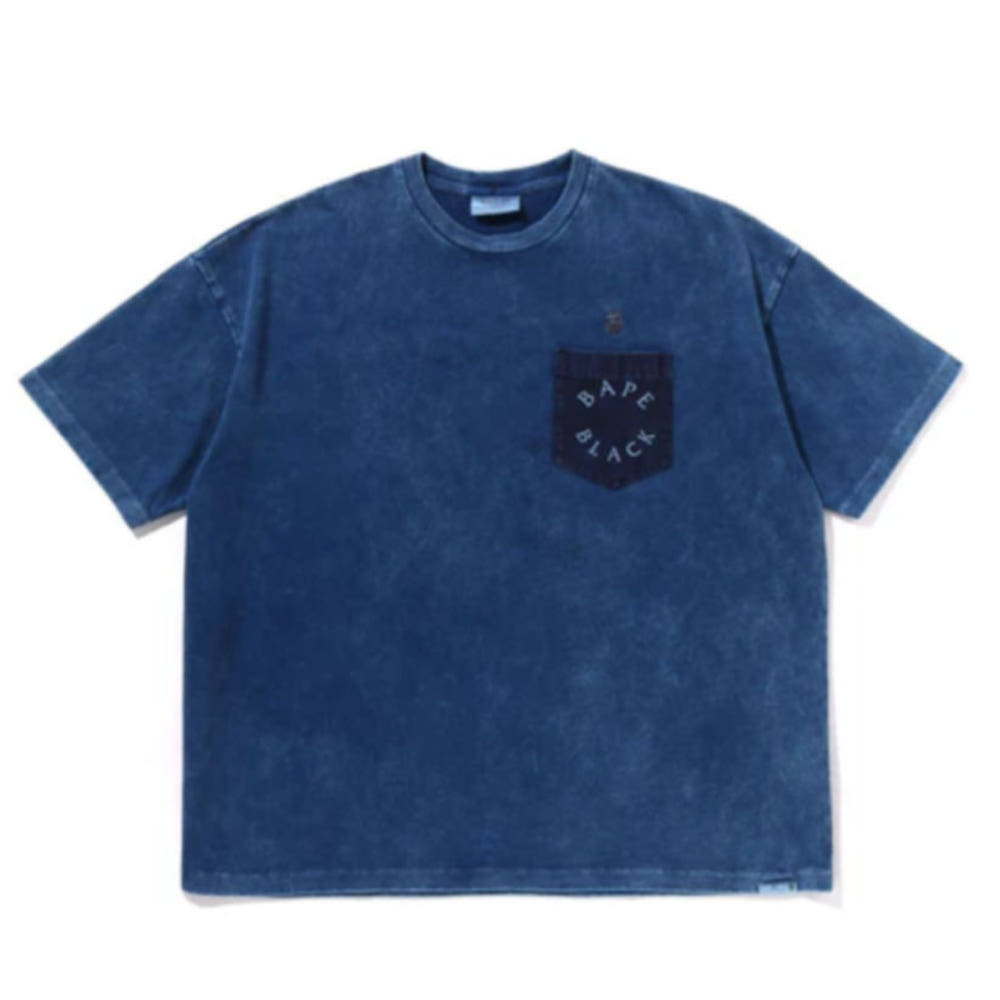 베이프 블랙 베이프 페이즐리 포켓 반팔티 1 라이트틴디 1L30109329