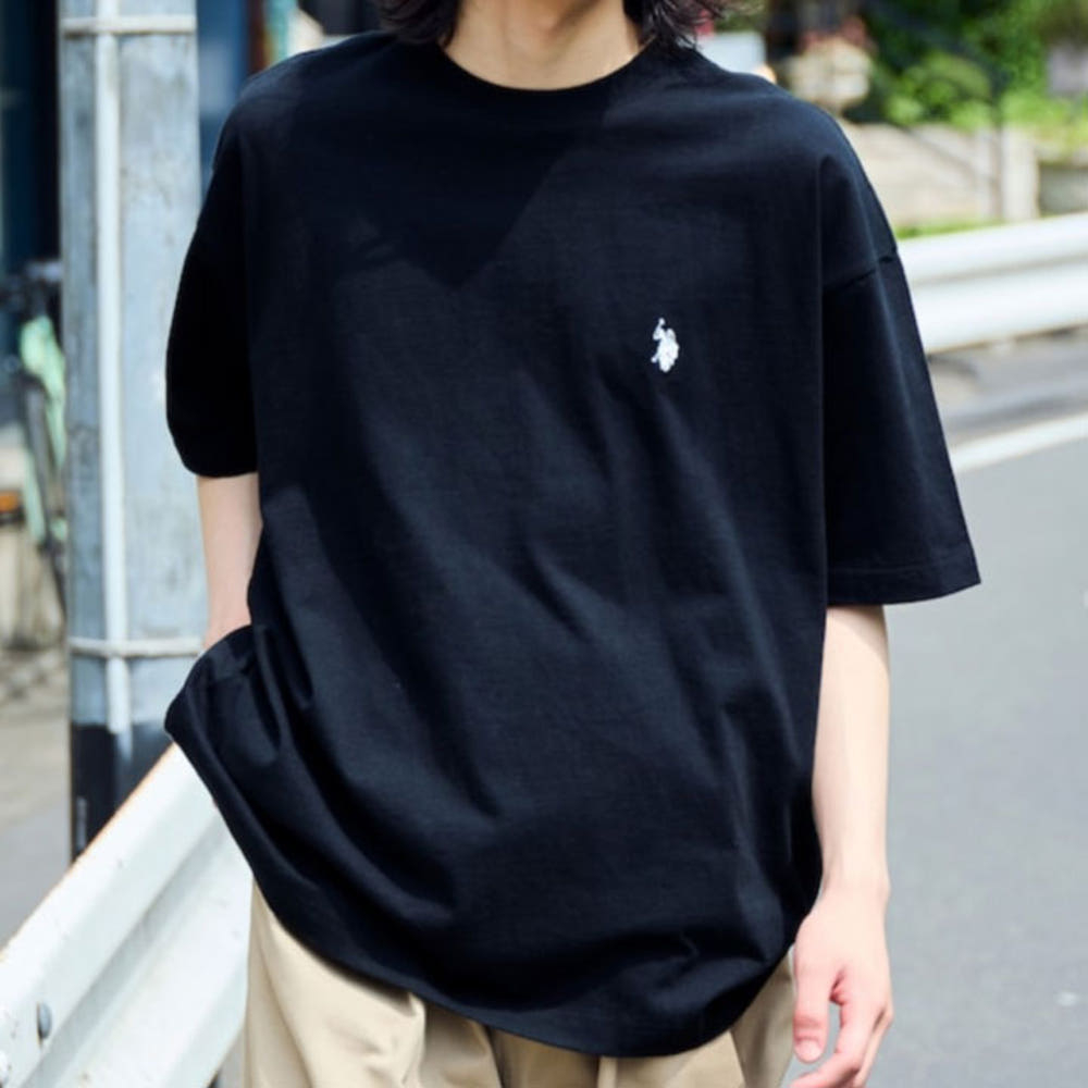 퍼블럭스 U.S. POLO ASSN. 유에스폴로에센 별주 와펜 로고 자수 티셔츠 5컬러 3127291600010