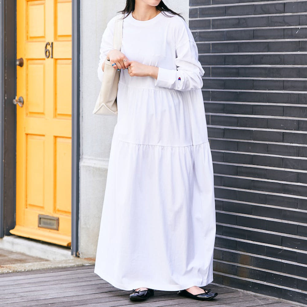 프릭스스토어 Champion 별주 롱 슬리브 원피스 6컬러 1316181200023