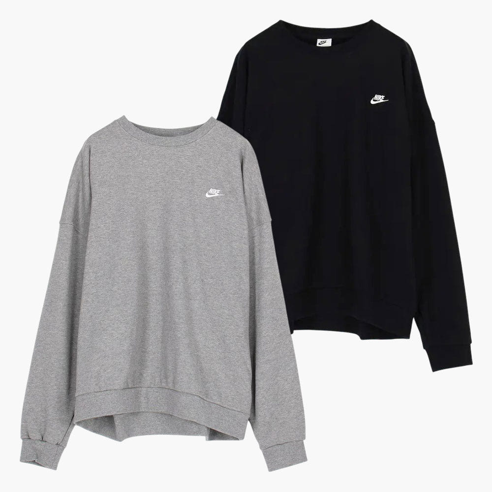 프릭스스토어 나이키 클럽 플리스 남성 오버사이즈드 프렌치 테리 크루 2컬러 1223199300725