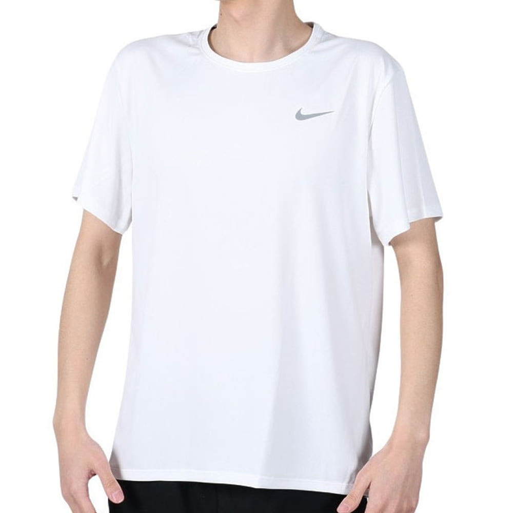 나이키 드라이핏 UV 마일러 반소매 러닝 탑 화이트 DV9316-100