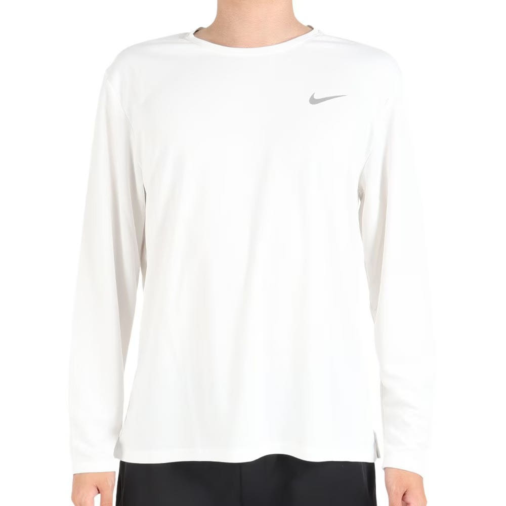 나이키 남성 컷소우 긴팔 러닝 드라이핏 UV 마일러 화이트 FB7071-100