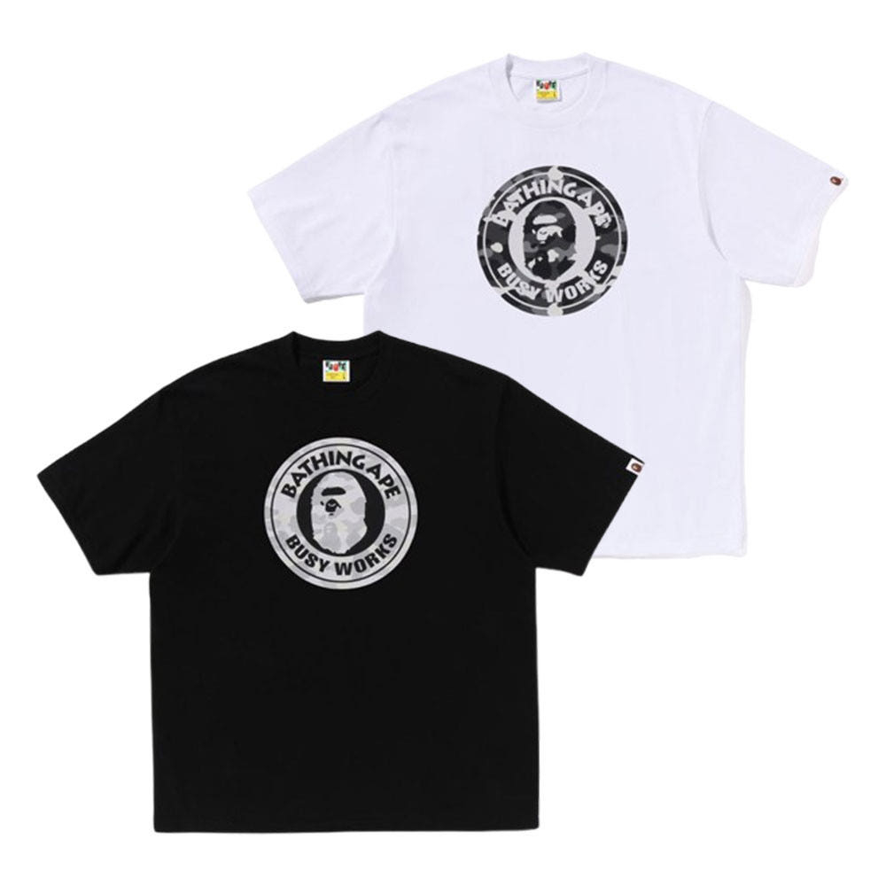 베이프 시티 카모 비지 워크스 릴렉스 핏 티셔츠 2컬러 1L80110310