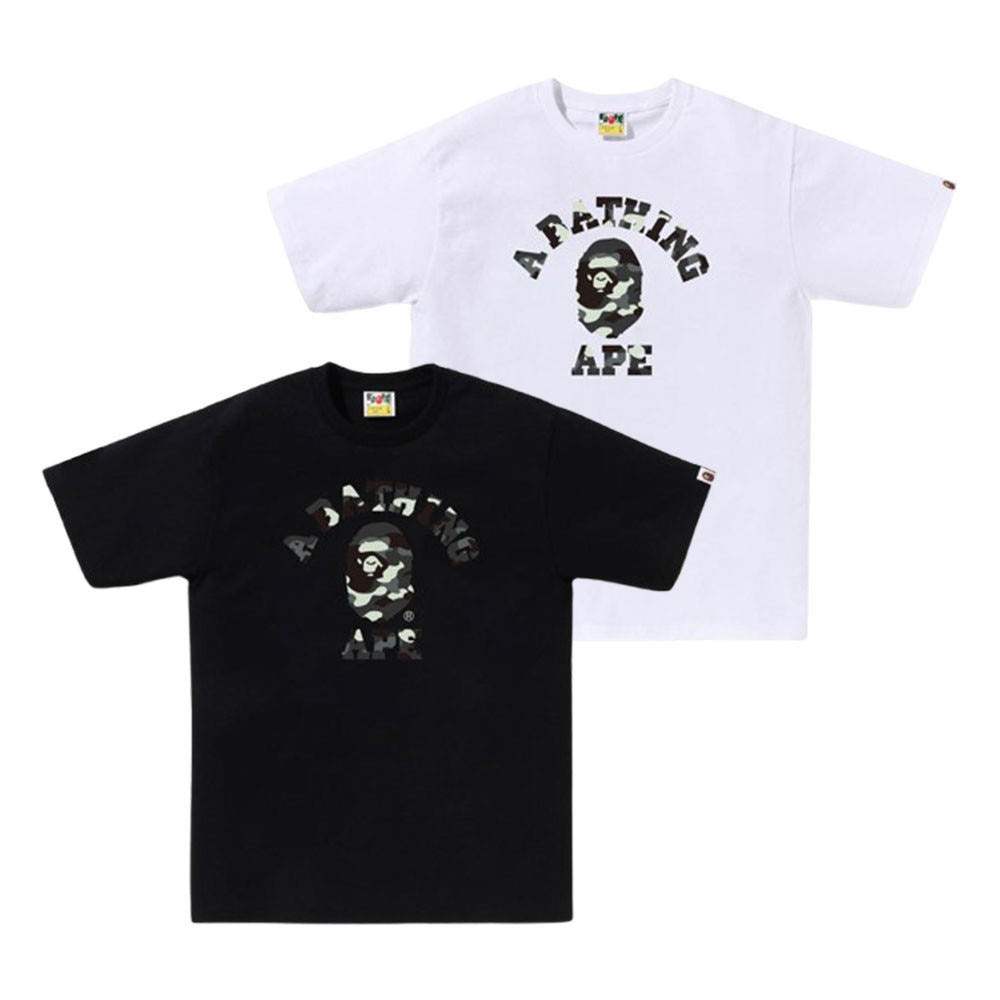 베이프 시티 카모 콜리지 티셔츠 2컬러 1L80110026