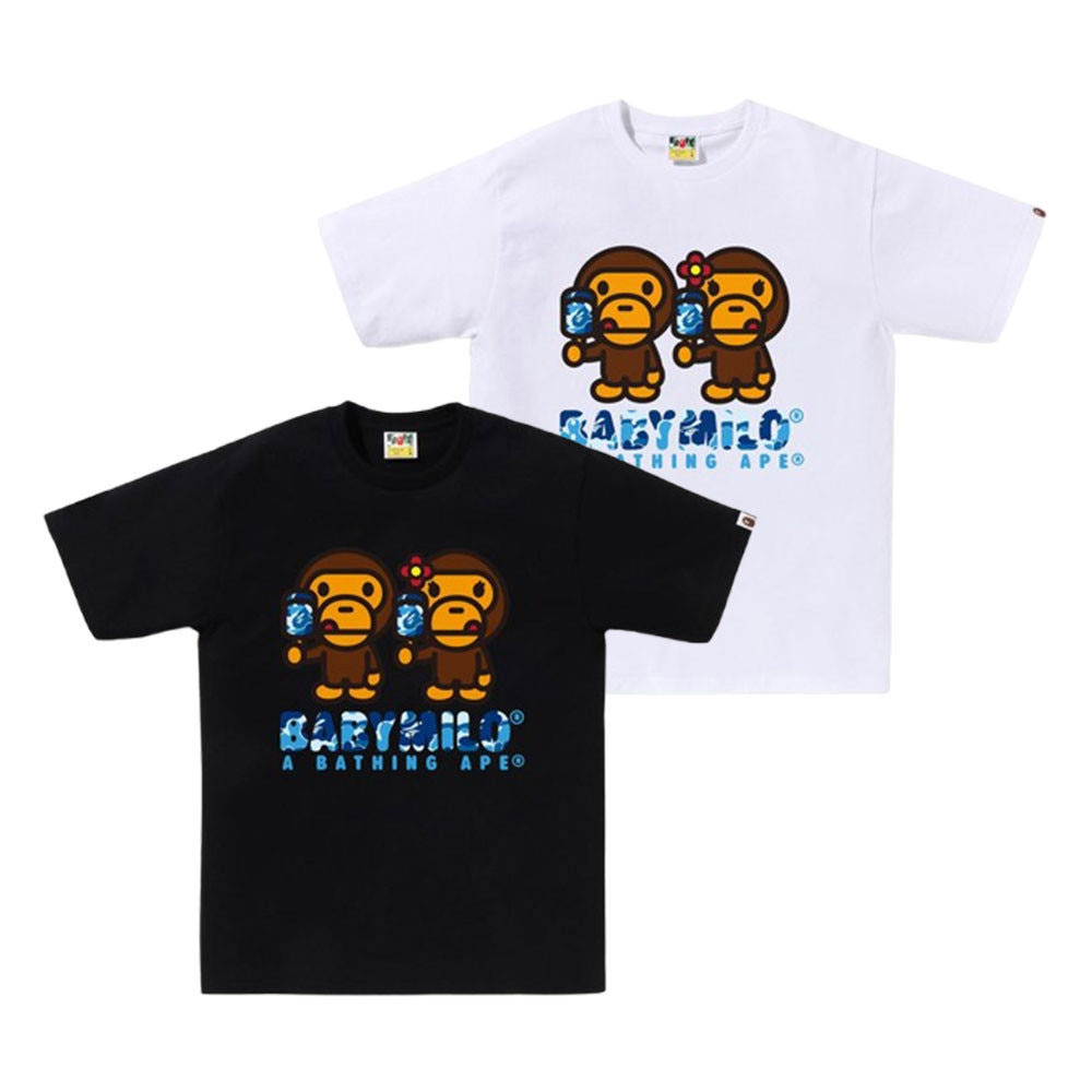 베이프 ABC 카모 베이비 마일로 아이스 팝 썸머 반팔티 2컬러 2L72110009