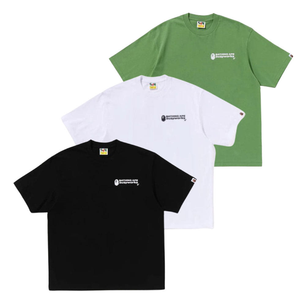 베이프 베이프 로고 릴렉스핏 티셔츠2 3컬러 1L80110327