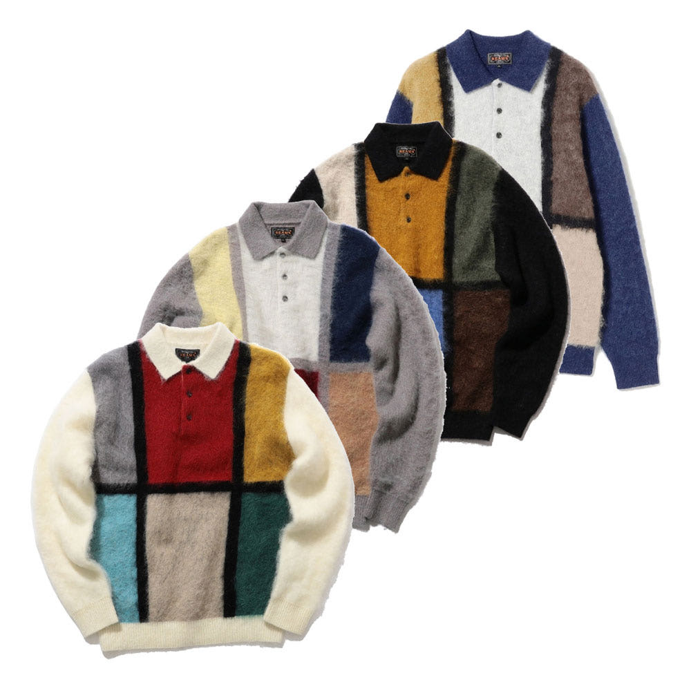 빔즈 셰기 니트 폴로 셔츠 4컬러 38-12-0031-048-01-16 MK3704