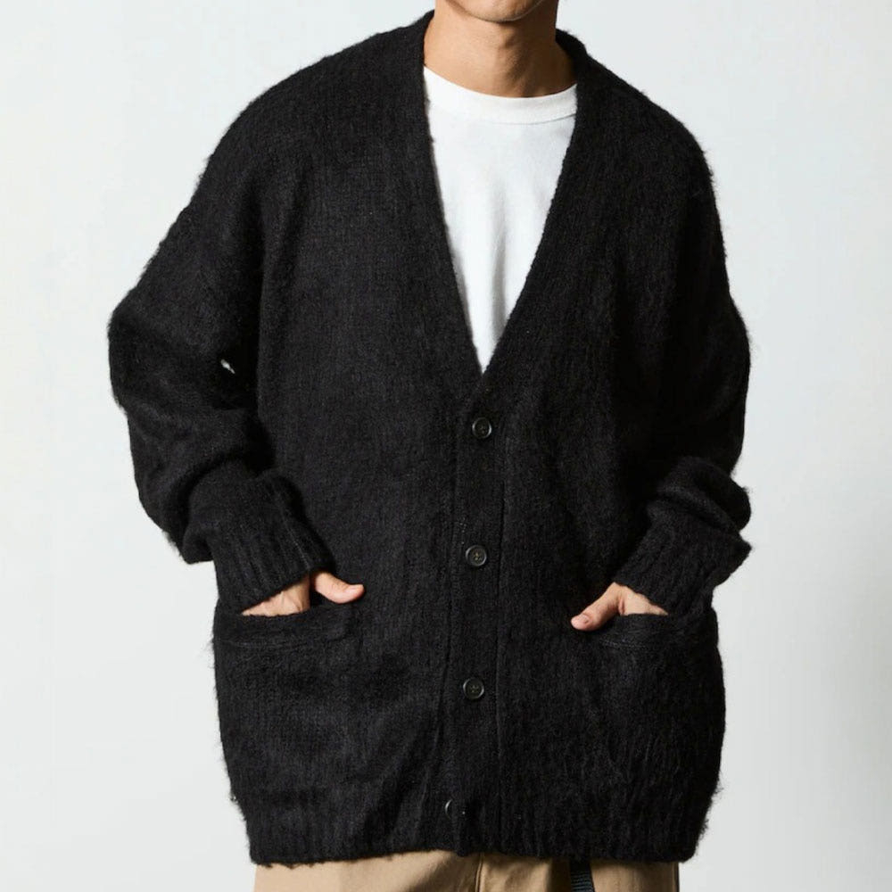 프릭스스토어 릴랙스핏 샤기니트 루즈 가디건 5컬러 1235248900094