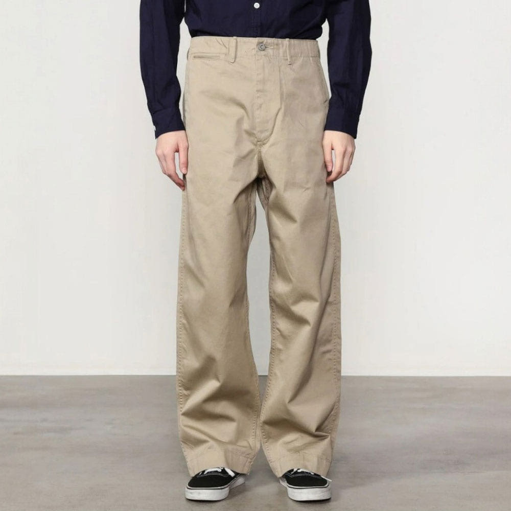 비샵 버즈릭슨 별주 코튼 밀리터리 치노 1942 모델 남성 팬츠 카키 RG9971