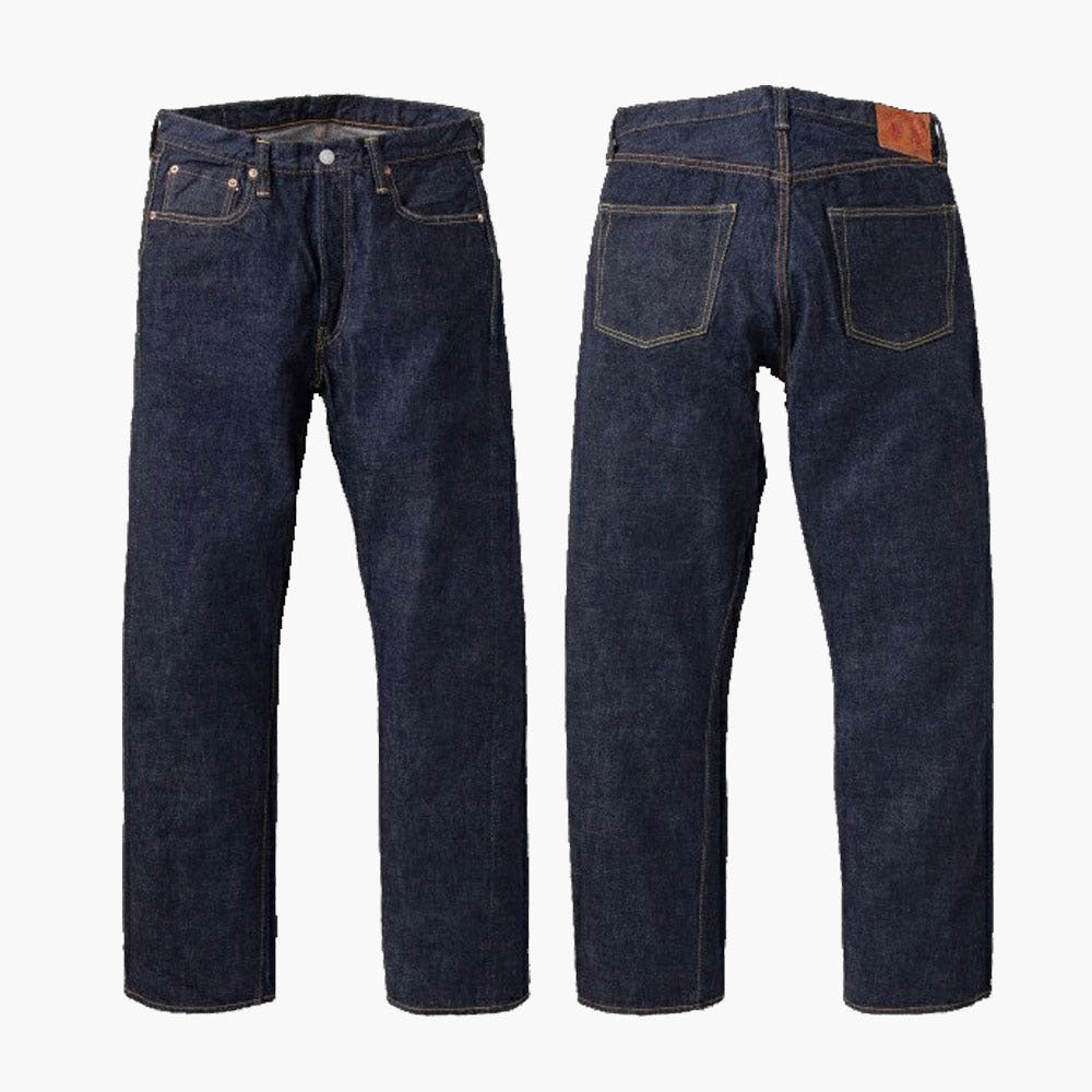 풀카운트 13.7oz 스트레이트 테이퍼드 데님 청바지 인디고원워시 1101W