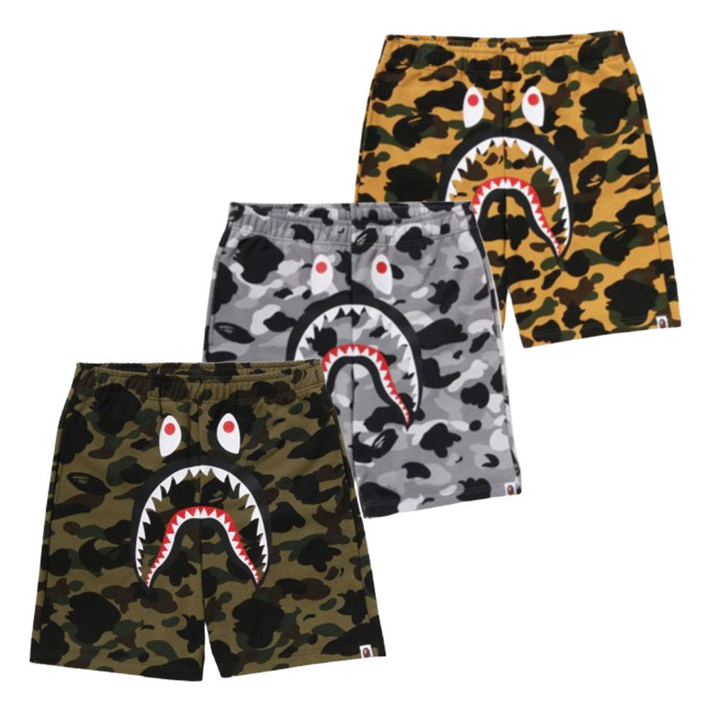 베이프 1ST 카모 샤크 레귤러 핏 스웻쇼츠 3컬러 1L30153009