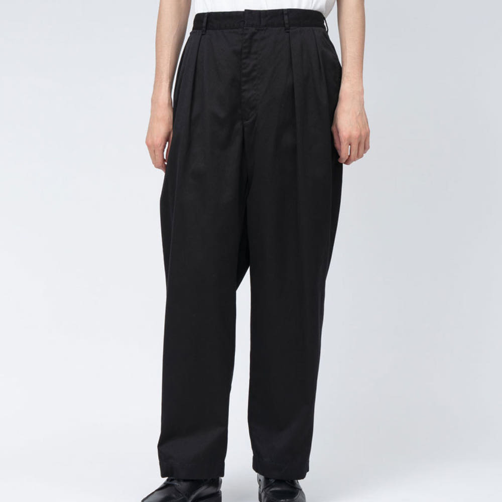 나나미카 더블 플리츠 치노 팬츠 5컬러 S24FC054