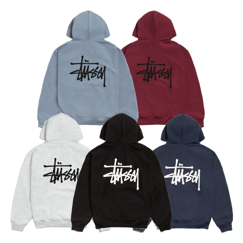 스투시 베이직 후드 집업 5컬러 1975000