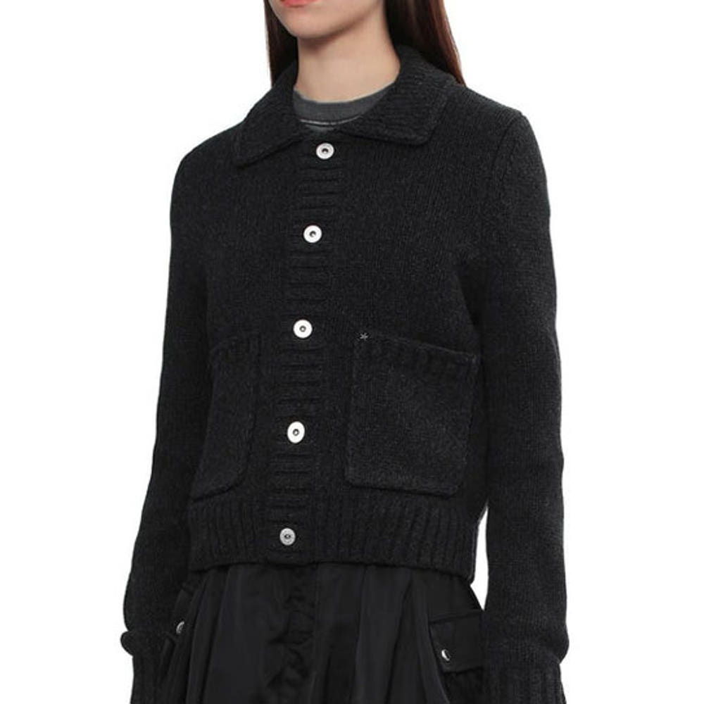 베이프 BAPY 카고 가디건 그레이 YL70220309