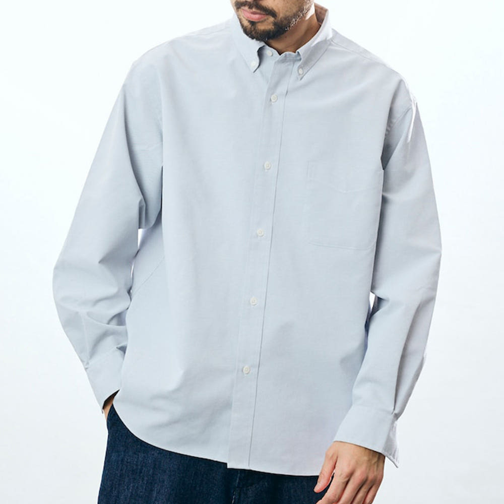 프릭스스토어 에어라이드 하이테크얀 옥스포드 버튼 다운 셔츠 롱 슬리브 7컬러 1004248900093