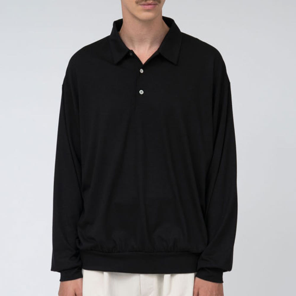 나나미카 울 L/S 폴로셔츠 2컬러 S25SH101