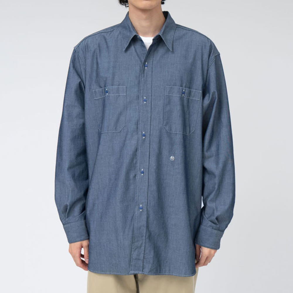 나나미카 레귤러 카라 샴브레이 셔츠 2컬러 S25SG111