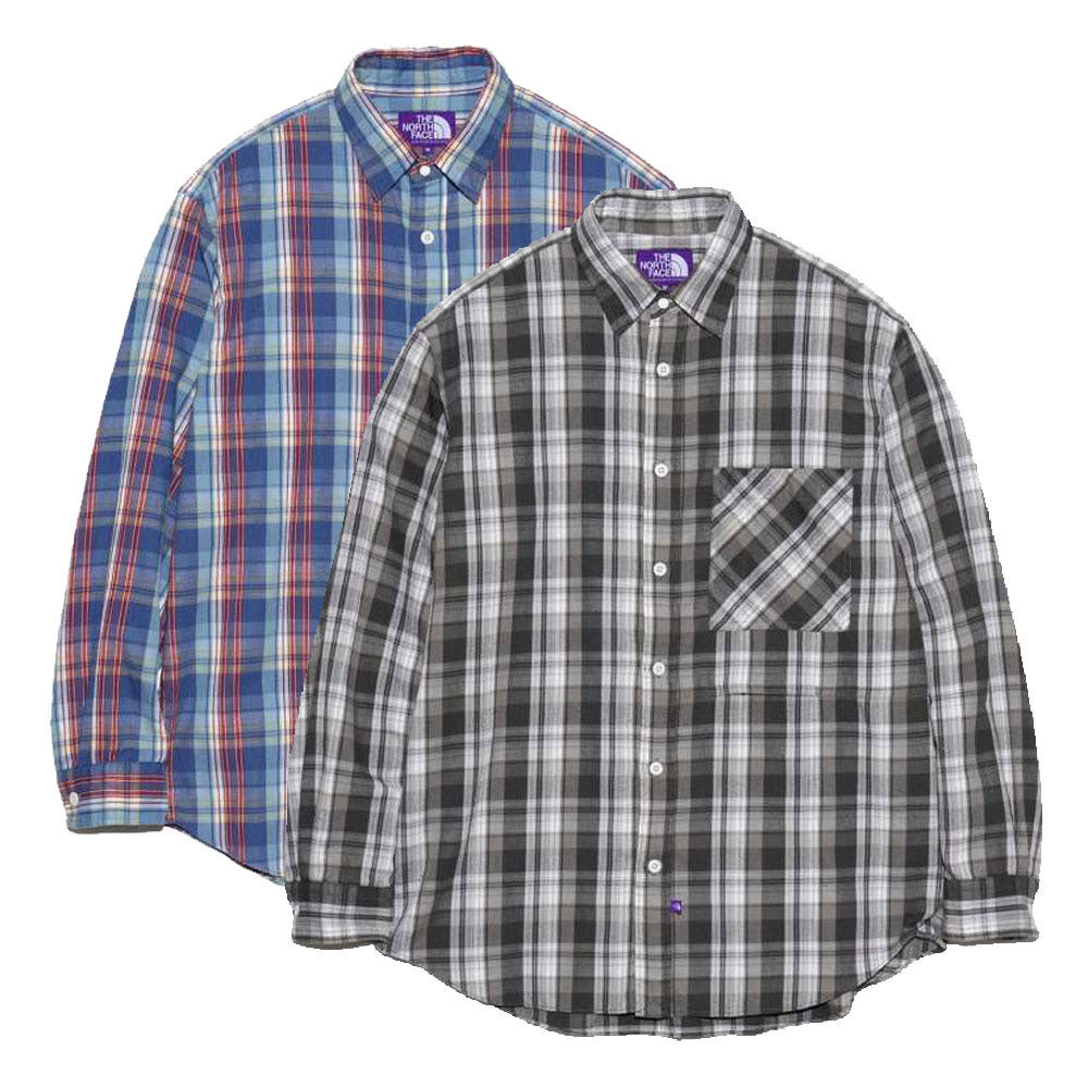 노스페이스 퍼플라벨 프라넬 필드 워크 셔츠 2컬러 N25SG012