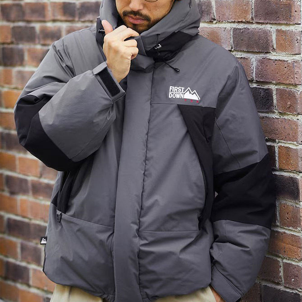 프릭스스토어 퍼스트다운 별주 빅 실루엣 패널 숏 다운 3컬러 1056234300140