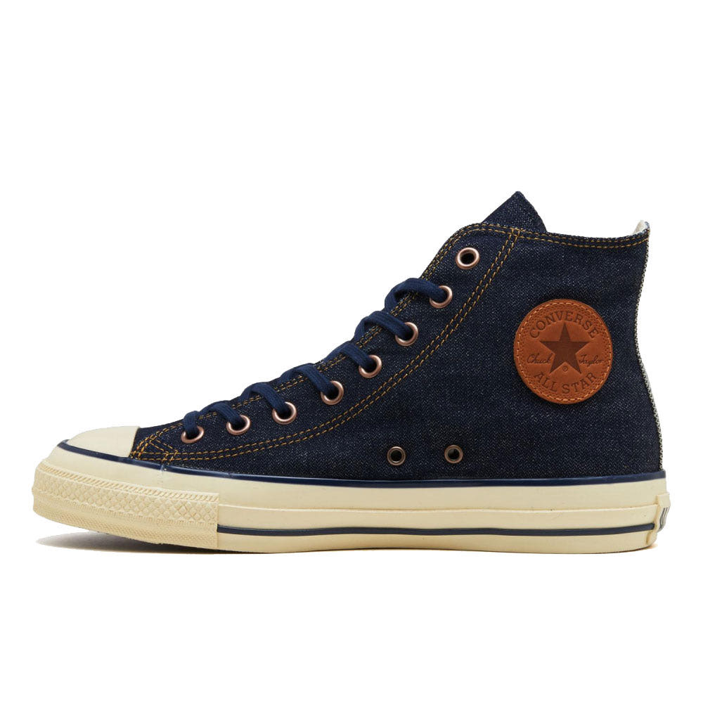 컨버스 레트로 올스타 에이지드 BD 하이 랭글러 하이탑 스니커즈 인디고 31315590