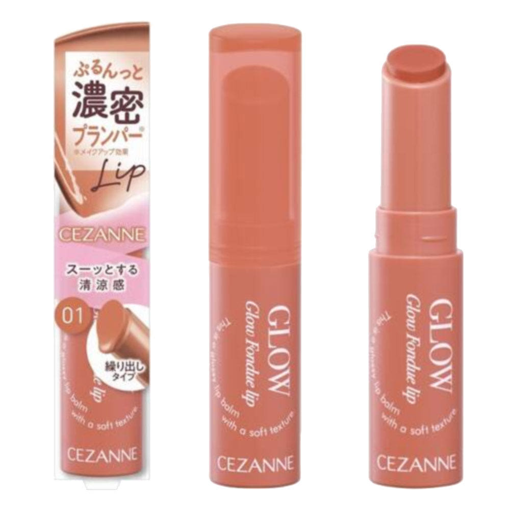 세잔느 글로우 퐁듀 립 플럼퍼 2.8g 01 코랄메모리