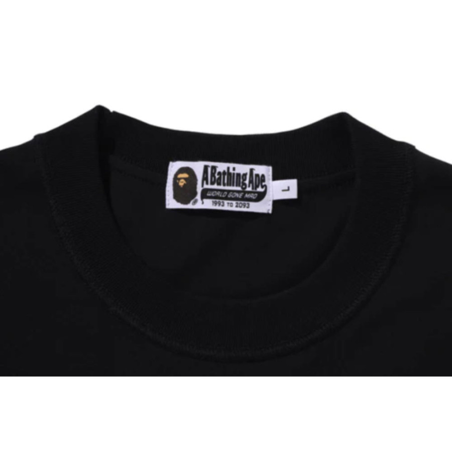 베이프 베이프 로고 인사이드 아웃 릴렉스핏 반팔티 2컬러 1L30109352