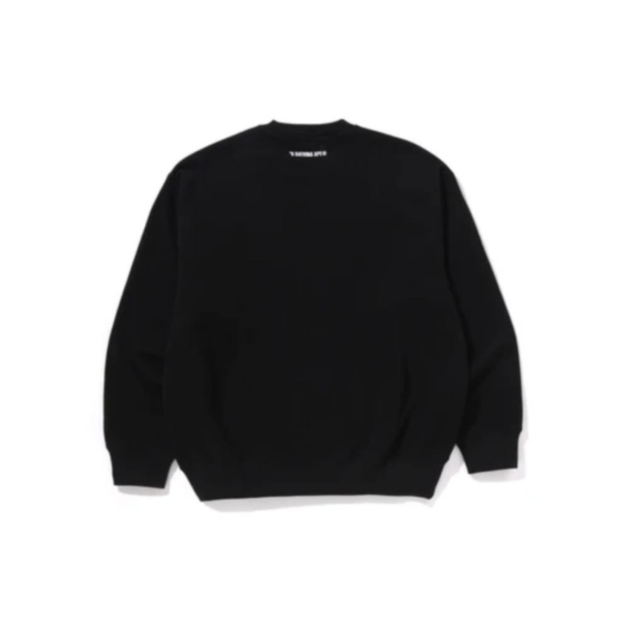 베이프 ABC 카모 에이프 헤드 릴렉스핏 크루넥 스웻셔츠 3컬러 1L30113310