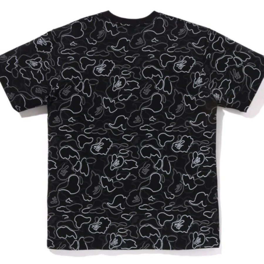 베이프 네온 카모 베이프 반팔 티셔츠 2컬러 1L30109013