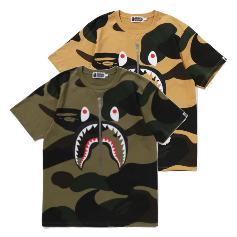 베이프 자이언트 1ST 카모 샤크 반팔티 2컬러 1L30109011