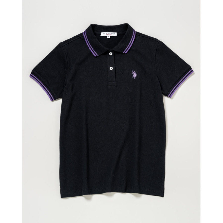 U.S. POLO ASSN. 유에스폴로에센 배색 폴로셔츠 더블홀스맨 자수 4컬러 PLL51102