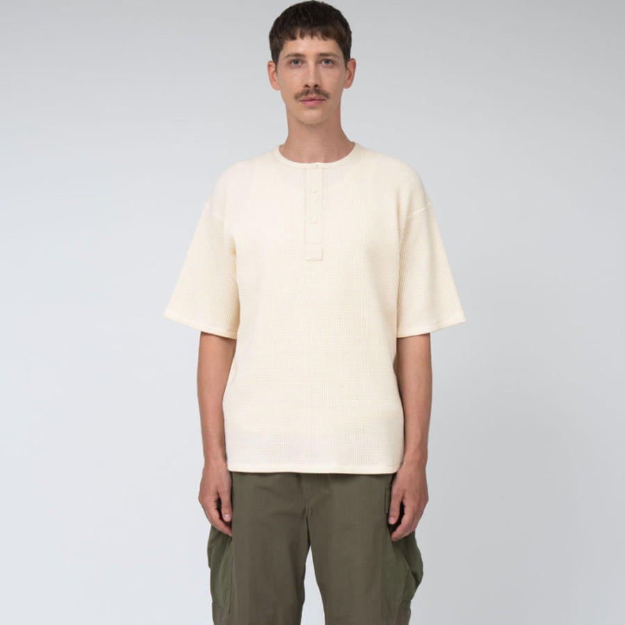 나나미카 헨리넥 써멀 스웨트 티셔츠 3컬러 S25SH104