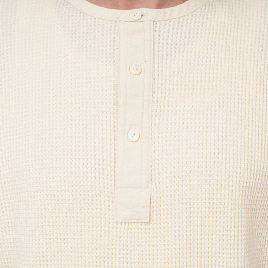 나나미카 헨리넥 써멀 스웨트 티셔츠 3컬러 S25SH104