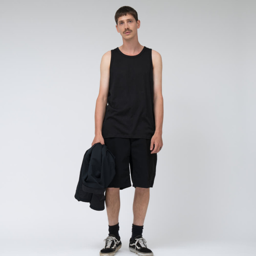 나나미카 루프휠 쿨맥스 저지 민소매 티셔츠 3컬러 S25SH116