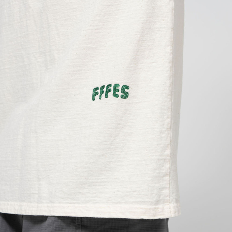 노스페이스 퍼플라벨 FFFRS 그래픽 콤보 티셔츠 네추럴 N25SI066