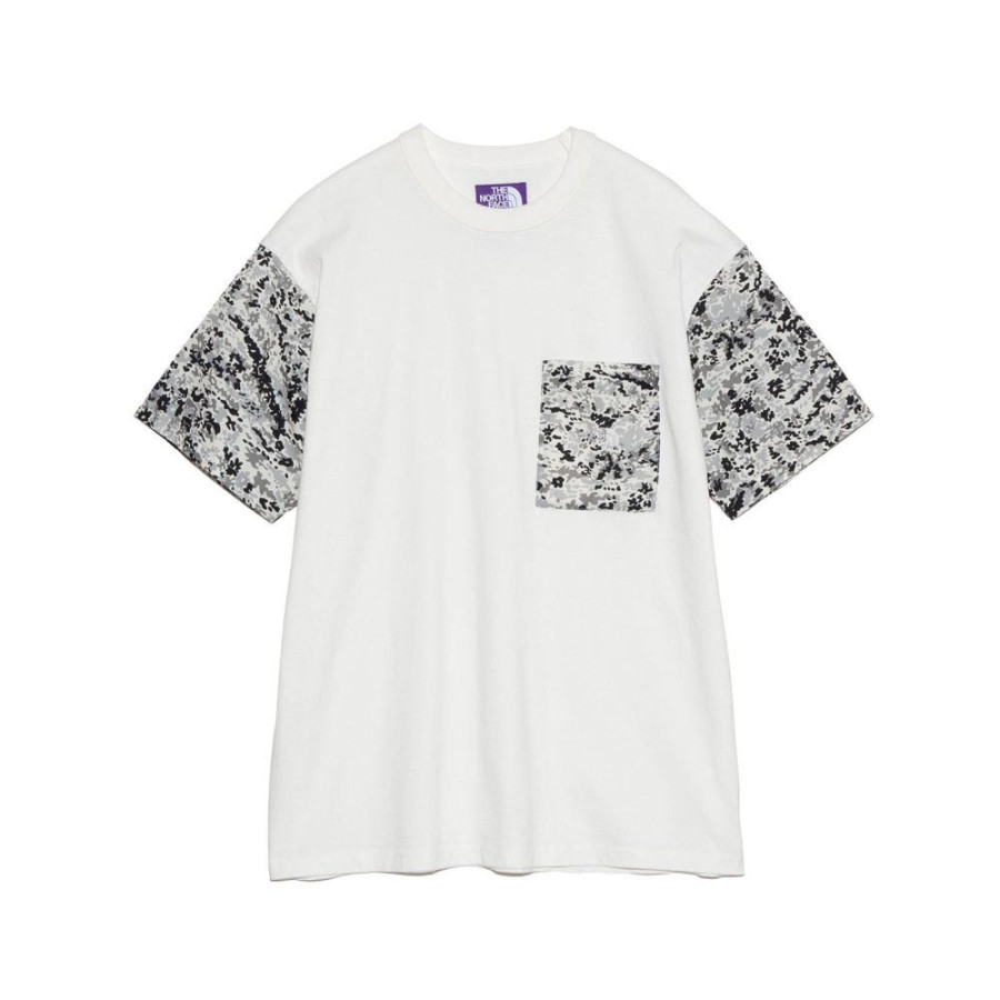 노스페이스 퍼플라벨 플라워 프린티드 필드 티셔츠 2컬러 N25SH071