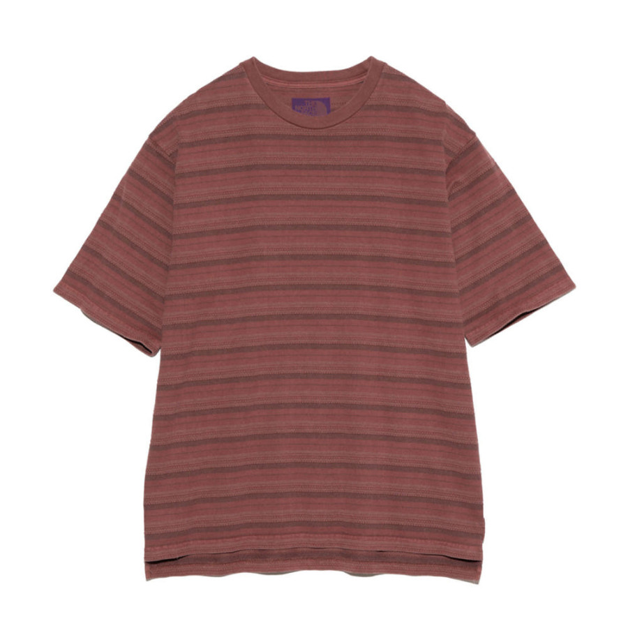 노스페이스 퍼플라벨 자카드 필드 티셔츠 2컬러 N25SH057