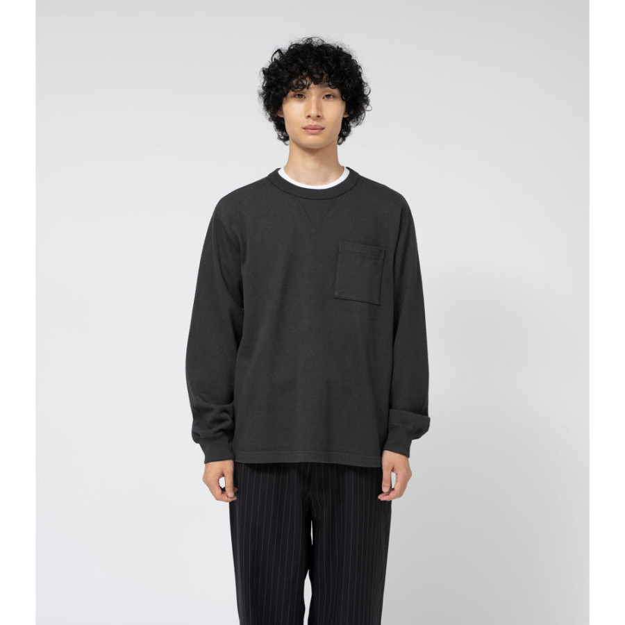 노스페이스 퍼플라벨 필드 롱 슬리브 포켓 티셔츠 3컬러 N25SH027