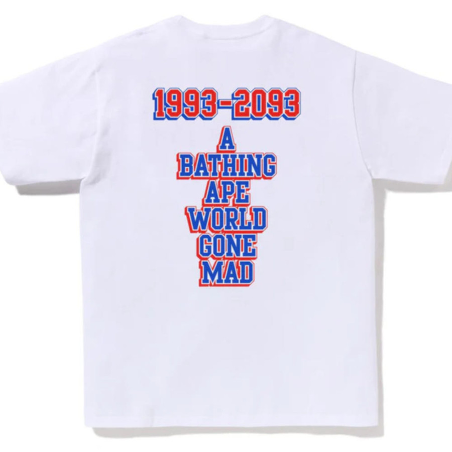 베이프 베이스볼 로고 티셔츠 2컬러 1L30110056