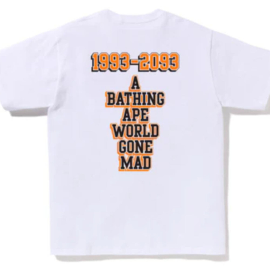 베이프 베이스볼 로고 티셔츠 2컬러 1L30110056