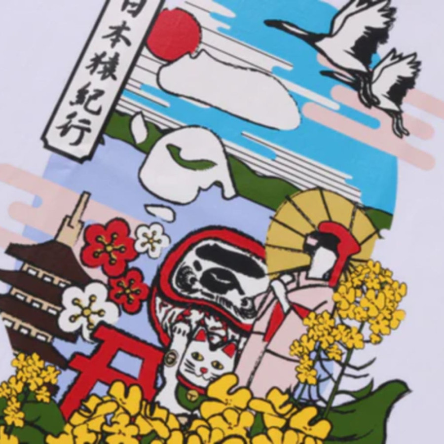 베이프 일본 컬쳐 스프링 에이프헤드 티셔츠 2컬러 1L22110040