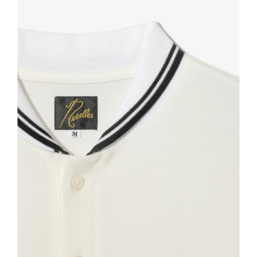 니들스 코튼 피케 숄 카라 S/S 폴로 셔츠 3컬러 QV354