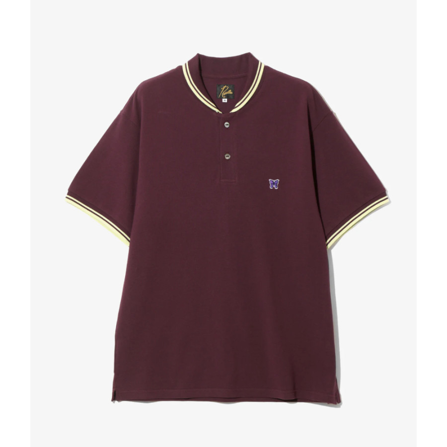 니들스 코튼 피케 숄 카라 S/S 폴로 셔츠 3컬러 QV354
