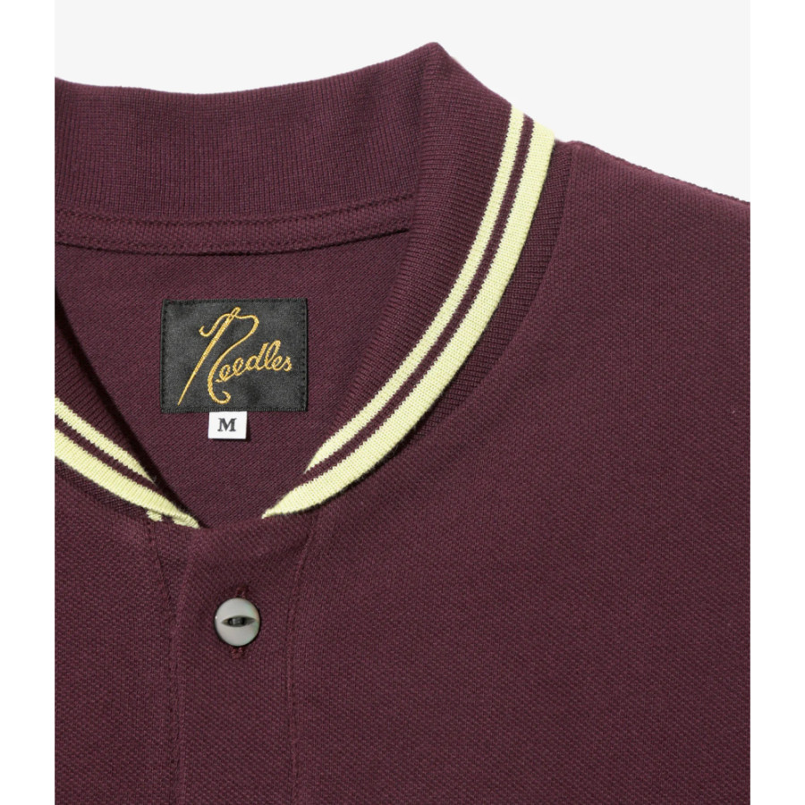 니들스 코튼 피케 숄 카라 S/S 폴로 셔츠 3컬러 QV354